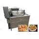 Fully Automatic Pig Skin Frying Machine Electric Heating Pork Rinds Fryer Machine