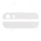 For OEM Apple iPhone 5S/SE Top and Bottom Glass Cover Replacement - White
