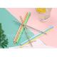 Smooth Multi Layered Assorted Paper Straws Durable Reusable Water Resistant