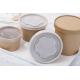 Food grade leakproof customized take away disposable paper soup cup soup bowl