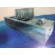 14KW Drum Ultrasonic Cleaning Machine For Batch Cold Heading Steel Shaft Parts Screws Nuts