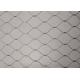 7x7 Antifire Hand Woven Mesh Steel Rope Fence 60x60mm For Stair Railing