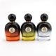 Gradual Change Colored Glass Perfume Bottle With Mist Sprayer 50ml