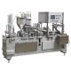 3KW PLC Control Plastic Cup Filling Sealing Equipment For Lightweight Design