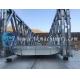 HA Load Modular Steel Bridge Pained Or Galvanized Surface Finish Single Lane 3.15m-4.2m