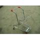 Three Basket Lightweight Shopping Trolley , Rolling Grocery Cart RAL Color