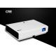 Mini Portable LED Home Theater Projector , ANSI Lumens Projector White Color