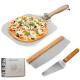 3PCS Pizza Peel Shovel Pizza Cutter Set