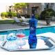 OEM Tequila Glass Bottle/ Full Blue Coated/ Screen Printing
