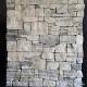 Natural stone Cement Backing Wall Cladding Tiles / Decorative Wall Covering Stone Panels