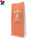 Custom Stand Up Zipper Plastic Coffee Bags With Flat Bottom