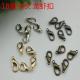 Mini style zinc alloy various of color metal swivel snap lobster claw clasp hook with 18 mm