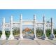Chinese Style Garden Large Stone Archway Outdoor Temple Memorial