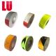 Waterproof Adhesive Dot C2 Red And White Reflective Tape Trucks Trailer Safety Retro ECE 104r
