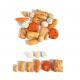 Customized Flavor Rice Cracker Mix , Soy Sauce Rice Crackers Crispy Taste