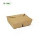 ECO Friendly Biodegradable Paper Container Box 800ml Custom Logo