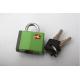 TSA luggage accessories copper padlock with key