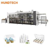 Plastic Tray Disposable Thermoforming Machine PP Vacuum Forming Machine