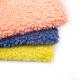 Women Coat 300GSM Teddy Fleece Fabric Soft Shell Custom Color 100% Polyester Free Samples