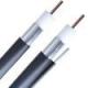 Low RF attenuation Coaxial Cable with Flame Retardant PE Jacket