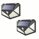 Best Sale Amazon China Supplier Waterproof Outdoor Motion Sensor Infrared Wall Lamp, 100 Led Garden Sensor Solar Light