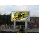 Waterproof one pole two pole RGB LED Screen outdoor P10 P8 for advertising