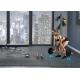 Noise Reduction EPDM interlocking rubber floor tiles For Gym