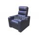 Public Furniture Real Leather Cinema Theatre Recliner Couches