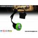 5W High Power LED Coal Miner Cap Lights Green And Black Head Lamp 1500mA