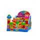Children Fun Park Inflatable  Peoacock Animals Slide For Rentals