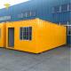 Yellow Sandwich Panel Modular Steel House Prefabricated Engineered Building