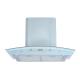 Stainless Steel Glass Arc Chimney Hood Low Noise Electric Range Hood with Touch Switch Aluminum Filters