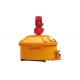 Large Capacity Planetary Cement Mixer Automatic Control 18.5kw Orange Color