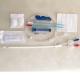 Sterile Medical Hemodialysis Kit Double Lumen Medical Grade PU Material