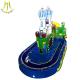 Hansel amusement park games factory 3 seats mini carousel for sale carousel train