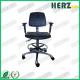 ESD Safe Adjustable PU foaming Swivel Safety Chair With Foot Rest