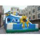 Outdoor Huge Children Inflatable Jumping Bouncy Castle With Slide