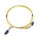 Flex Angle Boot SC LC Fiber Optical Patch Cord Customized Bend Any Angle / Direction