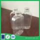 100ml PET clear plastic flat bottle of hand sanitizer alcohol empty bottles