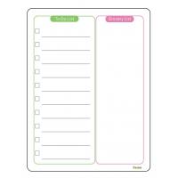 Dry Erase Vertical Magnetic To Do List Notepads For Fridge