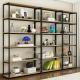 Easy Installation Metal And Wood Display Shelves , Metal Shelving With Wood Shelves