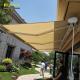 Motorized retractable Outdoor Full Cassette Folding Arm Awning