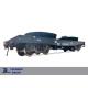 100T Heavy Load Wagon Steel Slag Transport Rail Car Steel Factory Rail Wagon