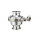Stainless Steel Sanitary Check Valves 3A Manual Tri Clamp Check Valve