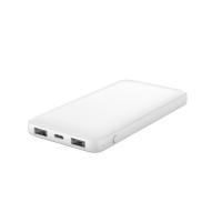 No Scratches 218.5g 136mm Portable Dual USB Power Bank