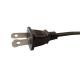 2 Pin Plug American NEMA 1-15P UL Power Cord For Home Appliance 10A 13A 125V