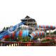 Commercial anaconda water slide for adventure amusement waterpark / Fiberglass