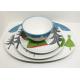 Platter Dinner Plate And Salad Bowl Set Ceramic Houseware Of 4 Dinner Set For Christmas