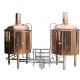 Micro Restaurant Copper Brewing Equipment Steam Or Electrical Heating