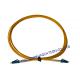 LC To LC Singlemode Fiber Optical Patch Cord 3.0mm For WAN and LAN Systems